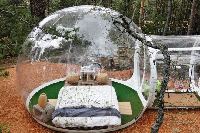 东西湖球形帐篷